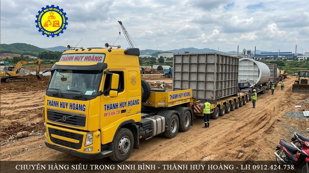 vận tải hàng Siêu trường siêu trọng Ninh Bình uy tín