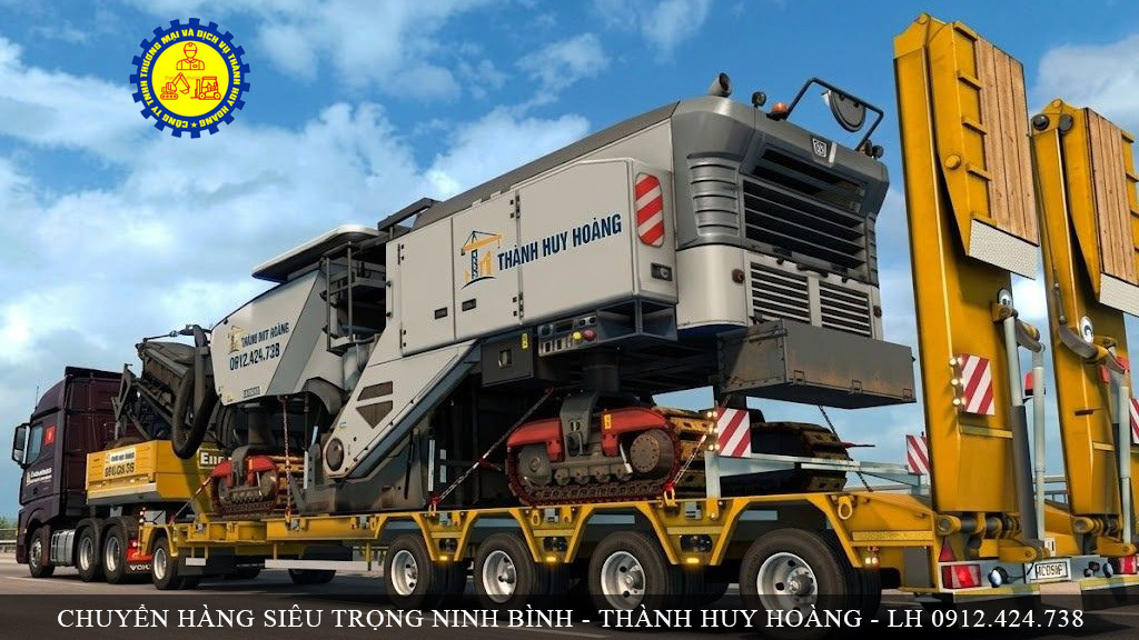 vận tải hàng Siêu trường siêu trọng Ninh Bình