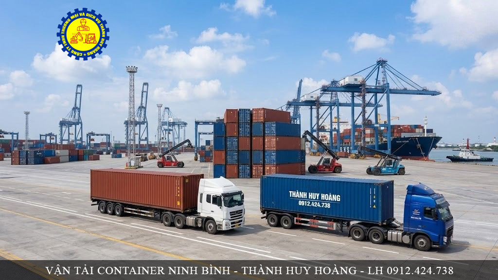vận tải container Ninh Bình nhanh chóng